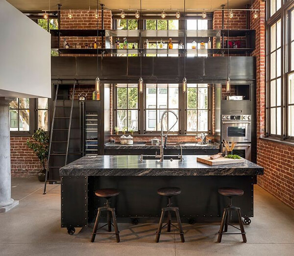 How to furnish a house in industrial style