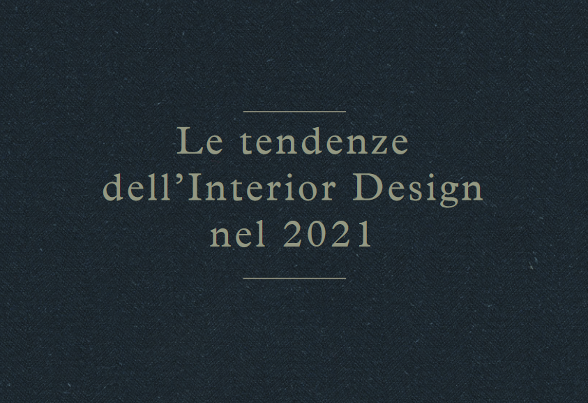Tendense interior design 2021 