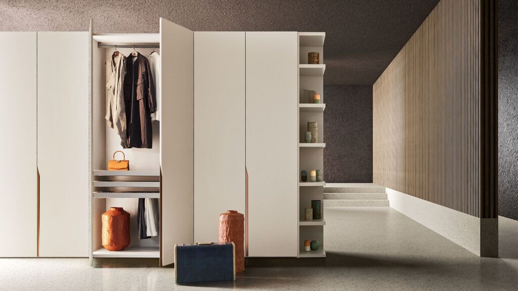 L'armoire design pour la chambre à coucher