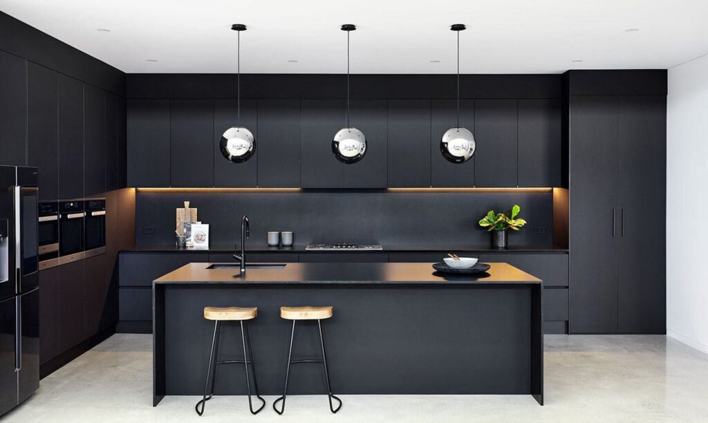 Cuisines modernes noires