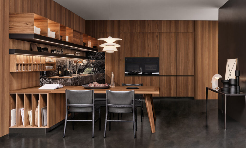 Cuisines modernes en bois