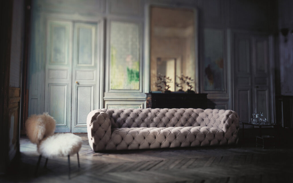 Baxter Chester Moon sofa: a piece of Italian design history