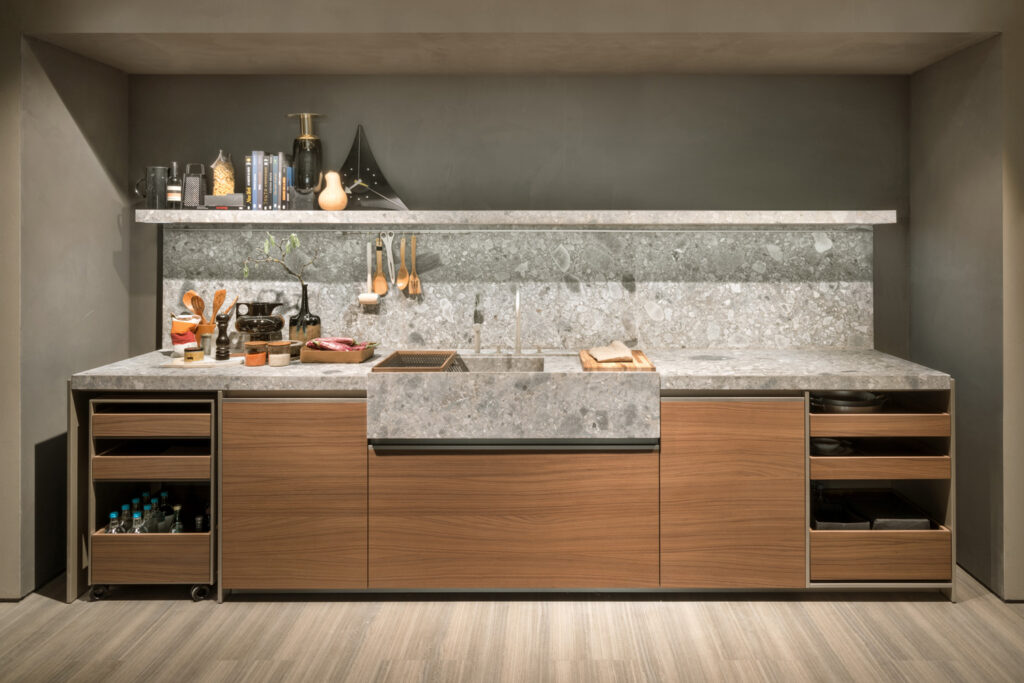 Linear modern kitchens: what are they? [Guide to choice]