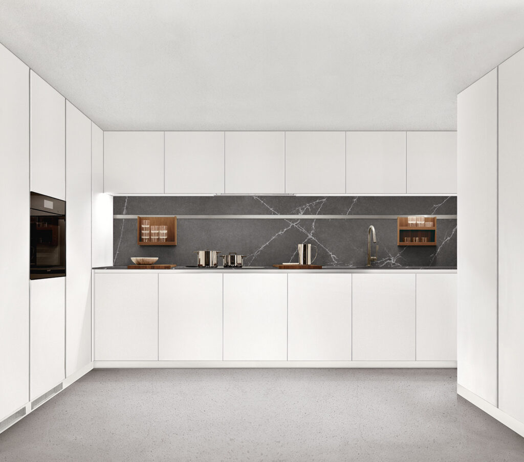 Cucine moderne senza maniglie