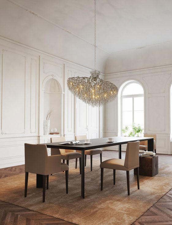 Elegant chandeliers