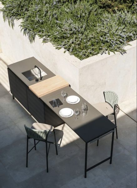 cuisine extérieure modulaire