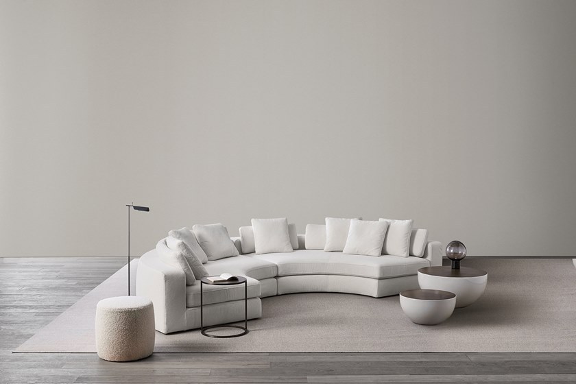 Curved sofa