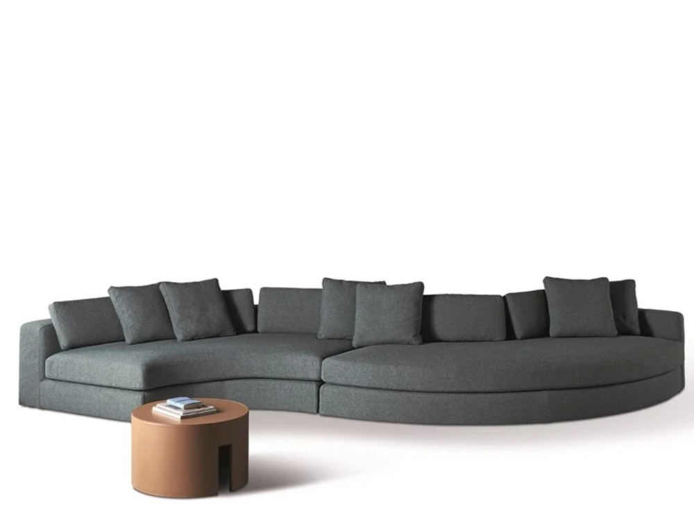 Rundes sofa