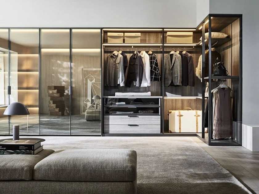 Open closet