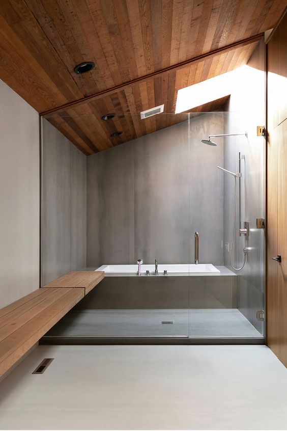 contemporary bathrooms