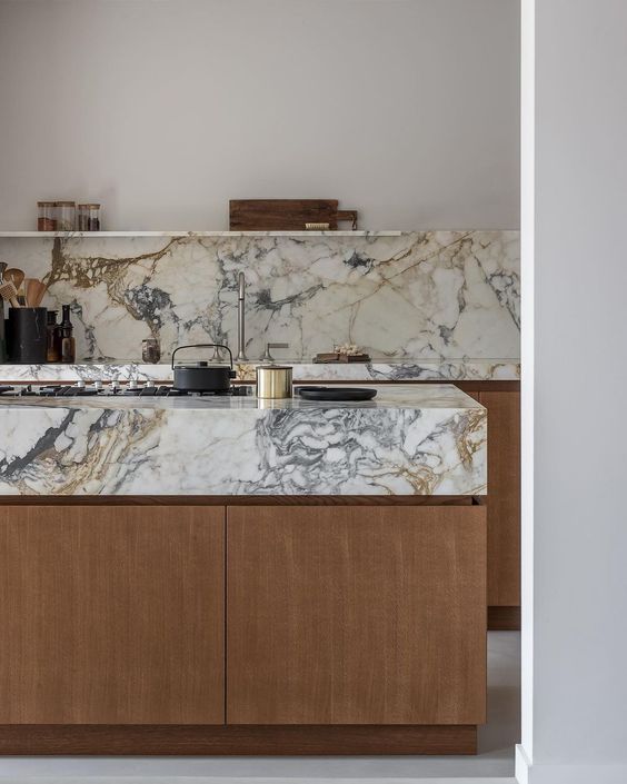 natural wood kitchen