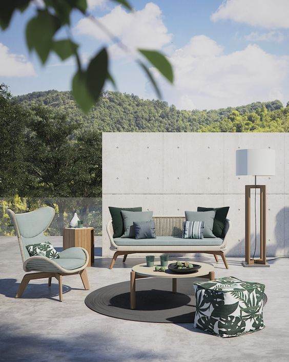 how to furnish a balcony