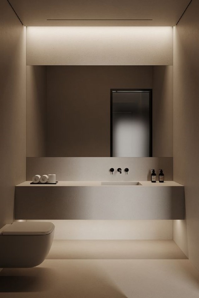 Moderne badezimmer