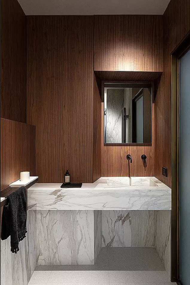 Modern bathrooms