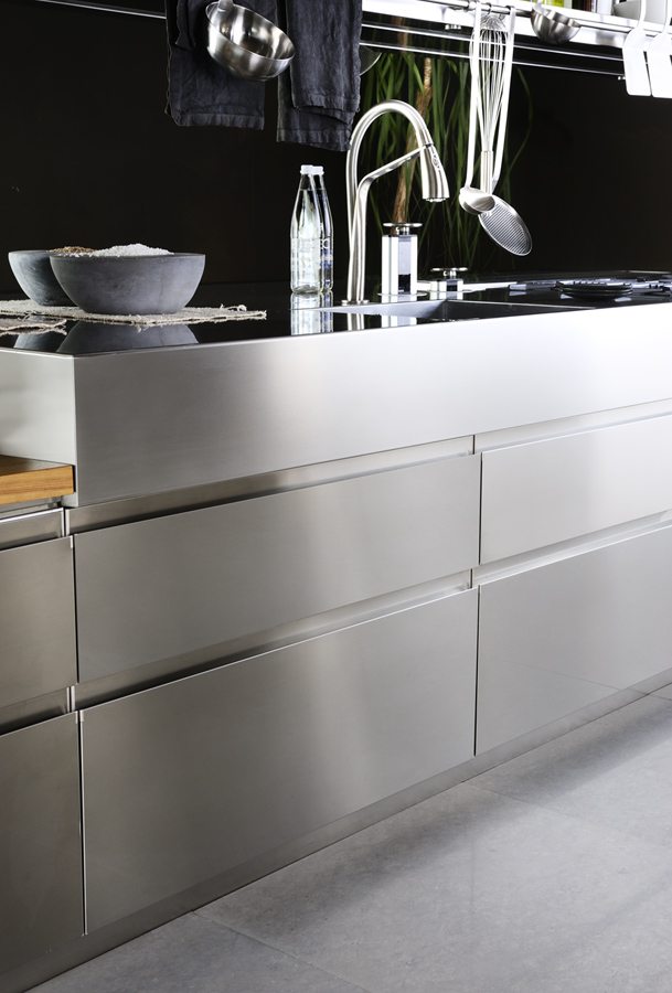 stainless steel kitchens 