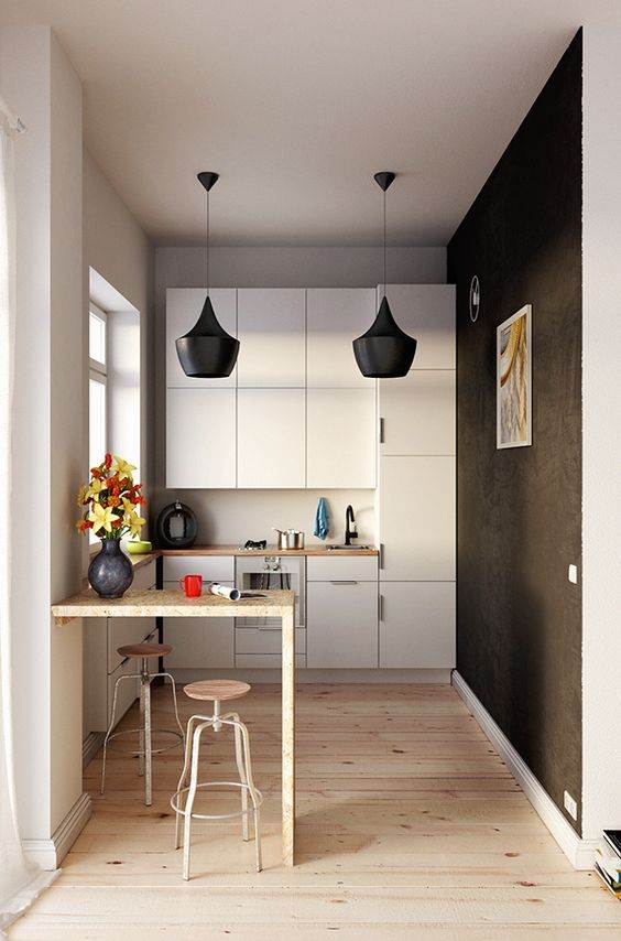 single-wall kitchens
