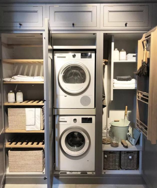 laundry cabinets