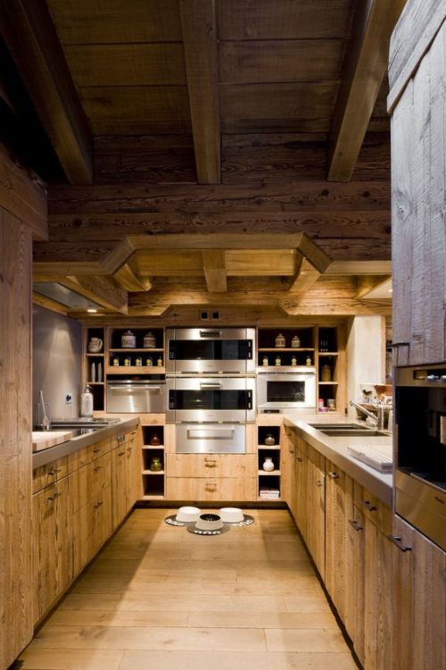 cabin kitchen