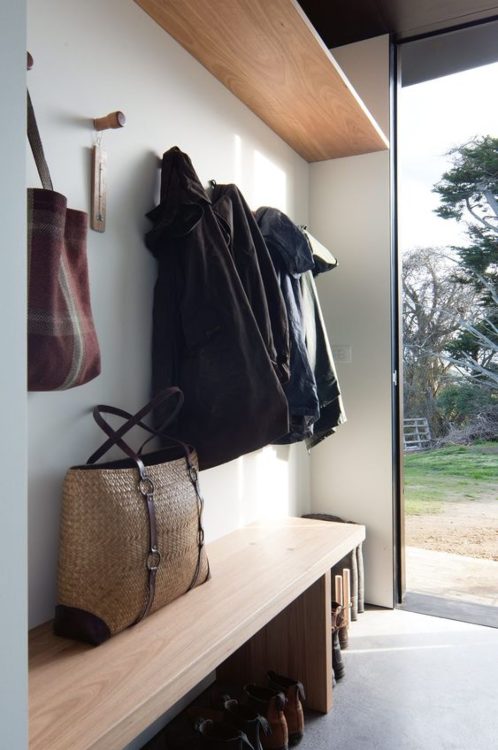 bench hallway
