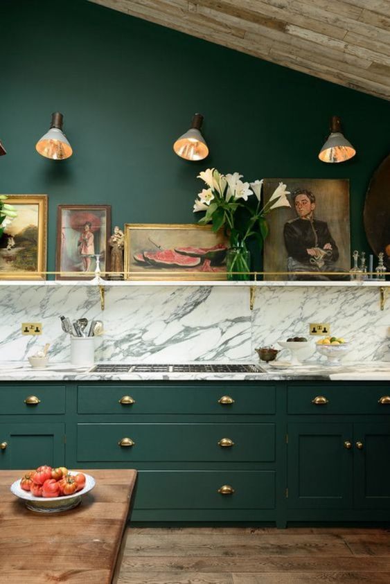  green kitchens 