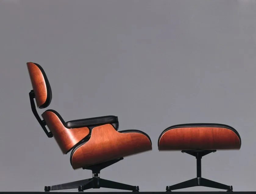 Chair with footstool