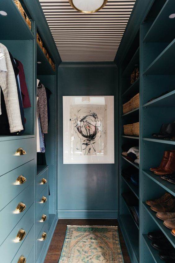 Custom walk in closet