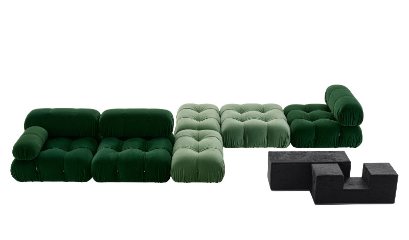 Niedriges Sofa