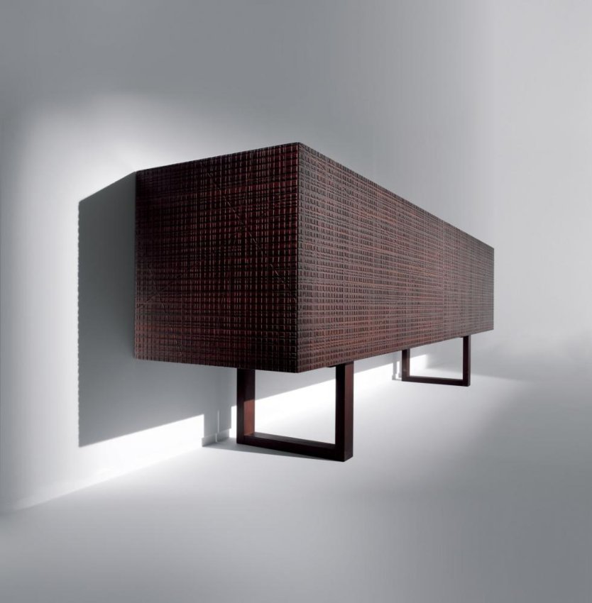 wooden sideboard