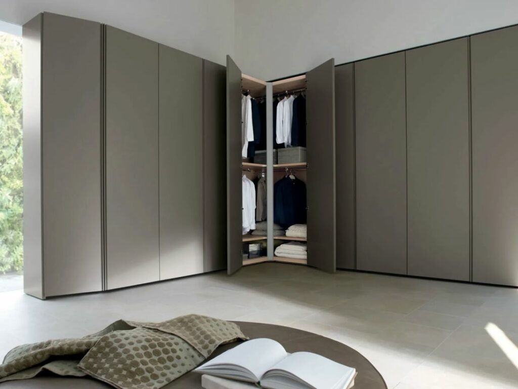 corner wardrobes