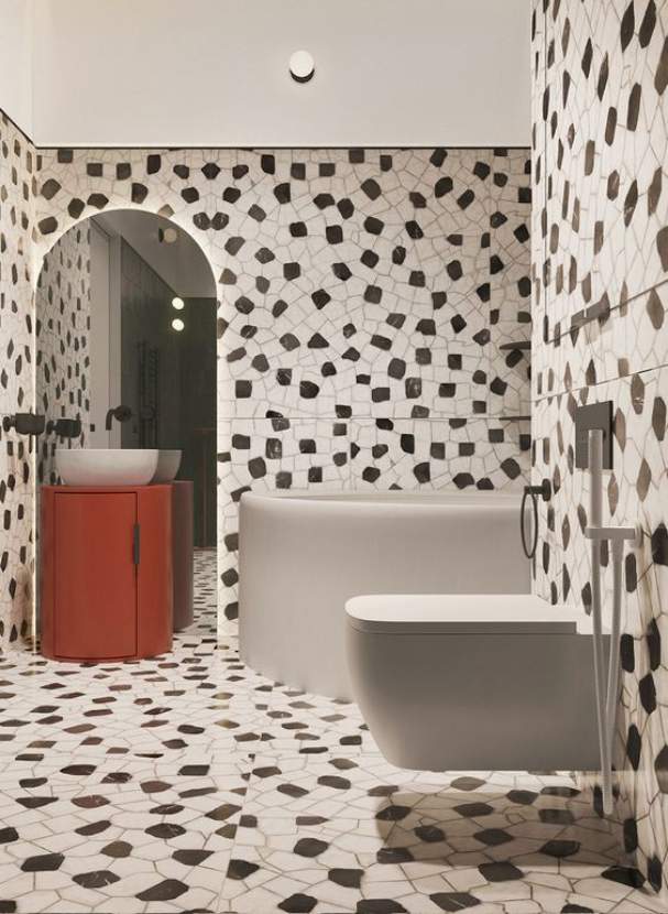 Bathroom design tiles