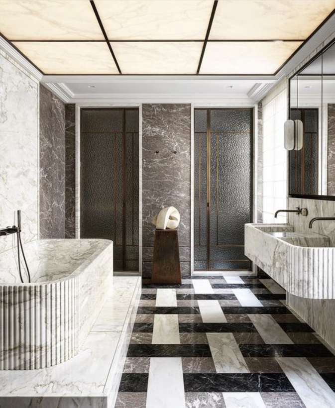 Luxuriöse badezimmer