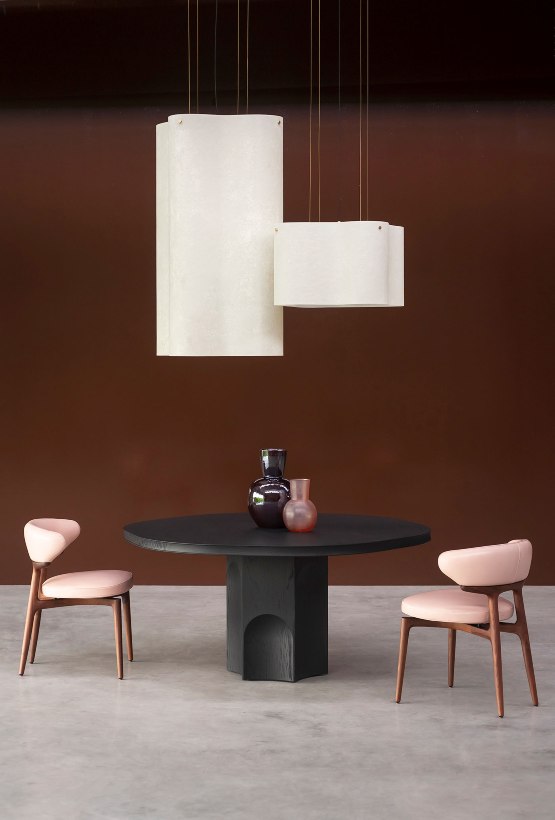dining chairs in leather