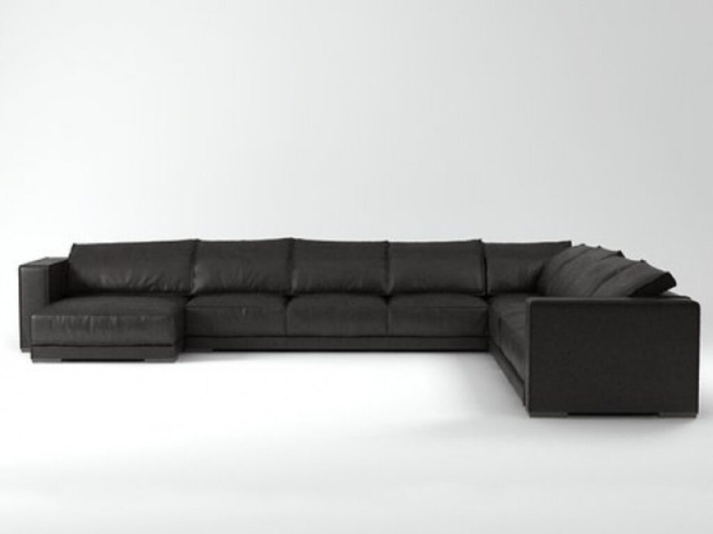 Ecksofa leder