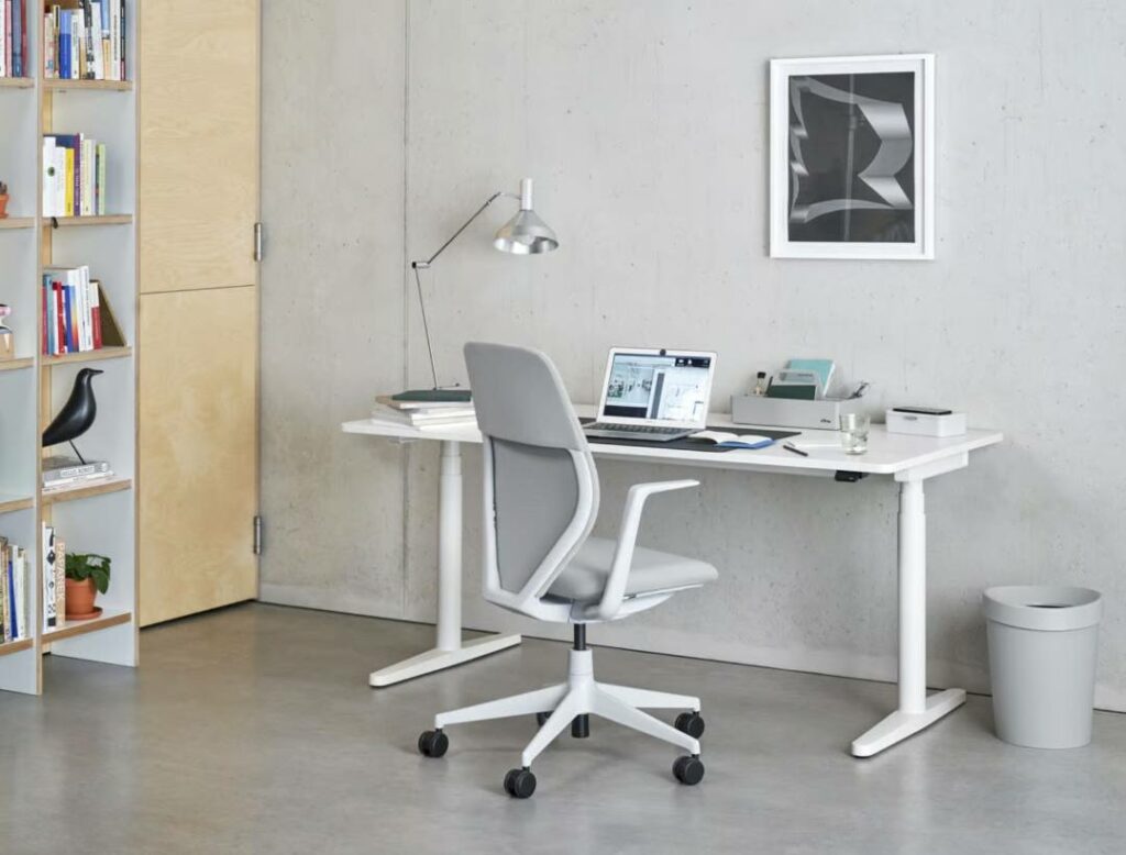 Height-adjustable desk