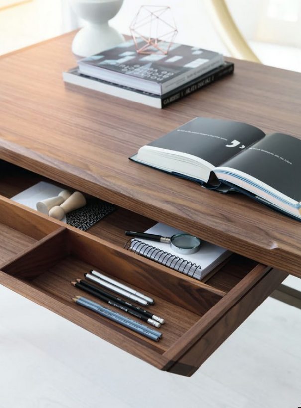 Wooden desk