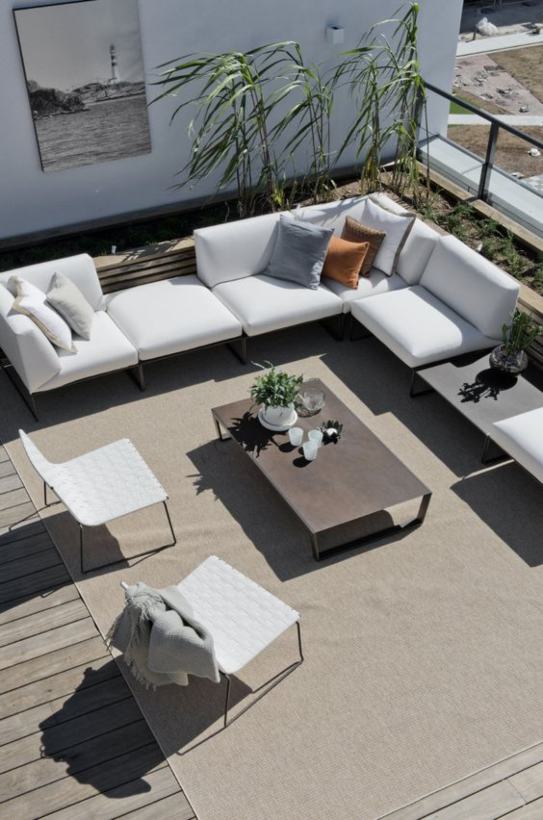 Moderne Terrasse