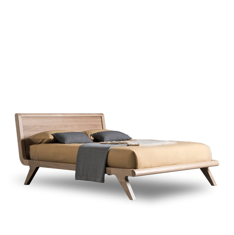 testata letto legno