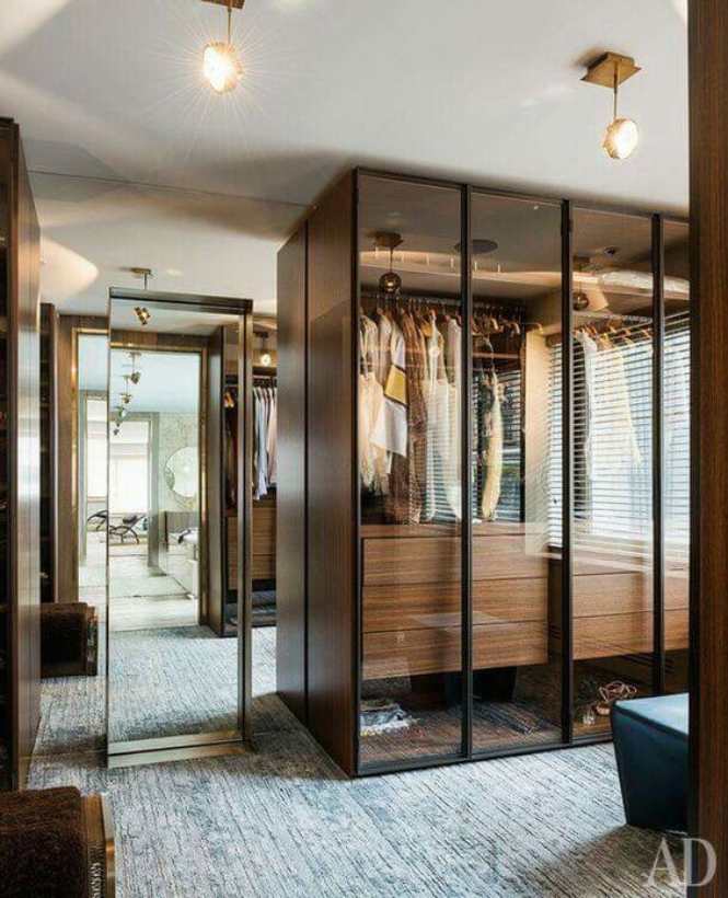  glass wardrobe